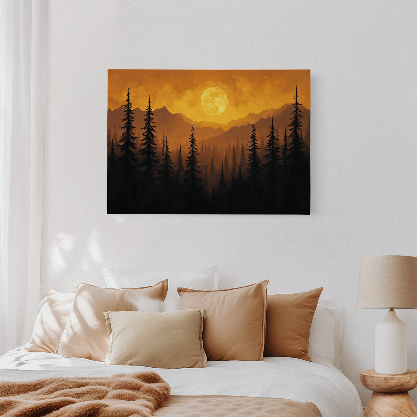 Ancient Pines Watch Golden Moon