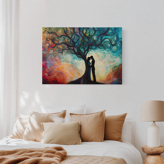 Ancient Tree Holds Love's Dance