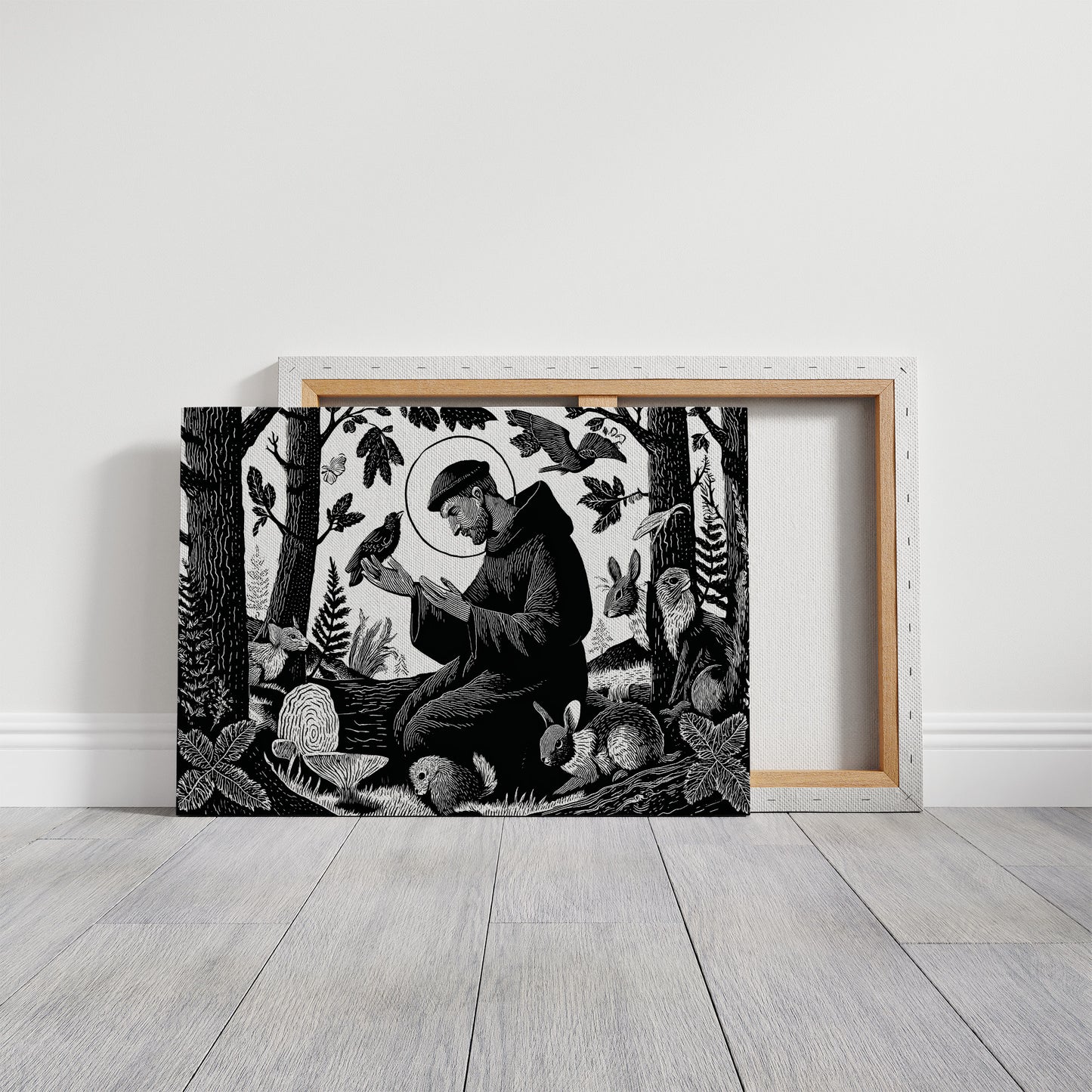 Creatures Gather At His Feet