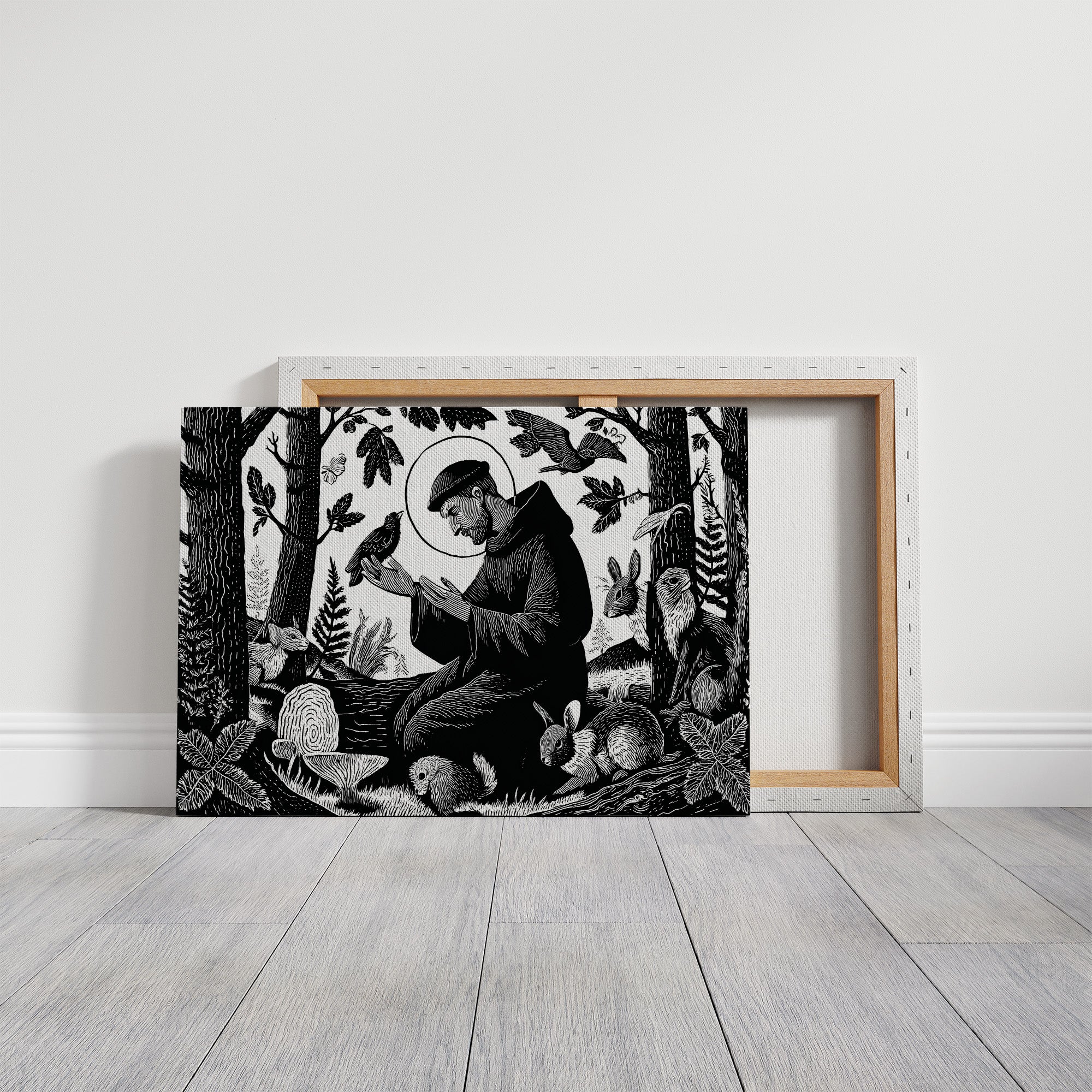 Creatures Gather At His Feet