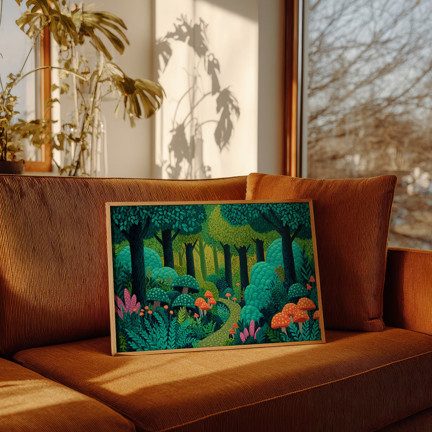 Secret Paths Between Magic Mushrooms