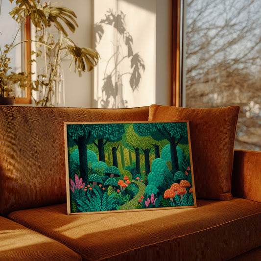 Secret Paths Between Magic Mushrooms