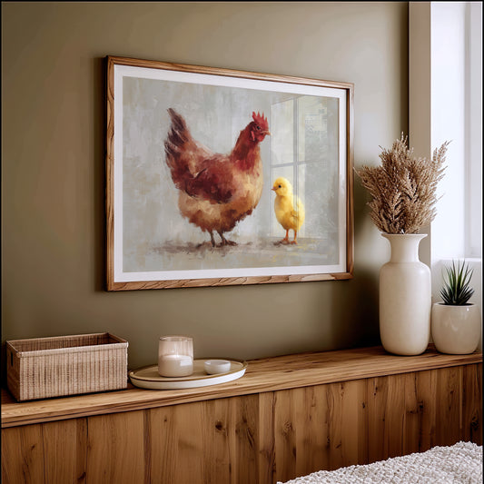 Mother Hen Shares Morning Wisdom