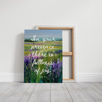 Lavender Fields Carry Sacred Words