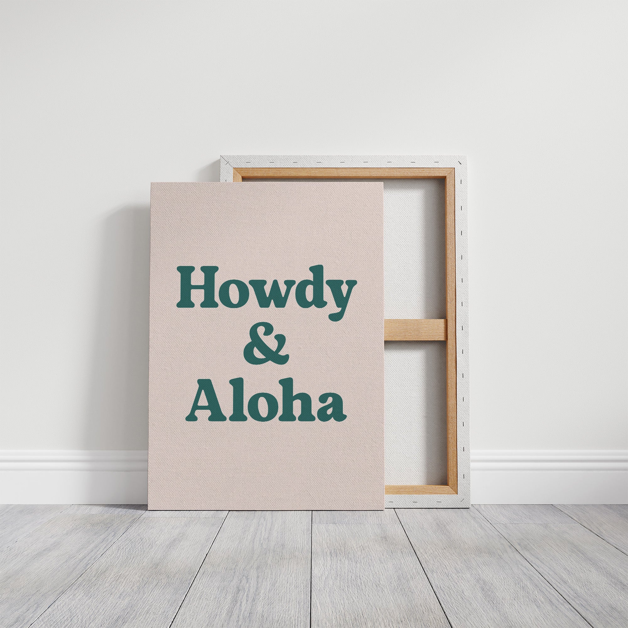 Howdy and Aloha