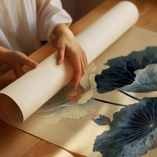 Lotus Blooms Above Evening Spirits