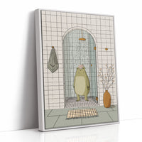 Steam Beneath The Arched Tile