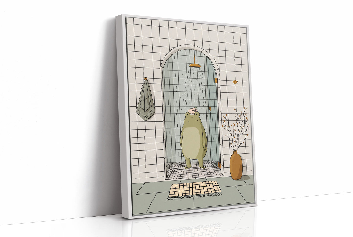 Steam Beneath The Arched Tile