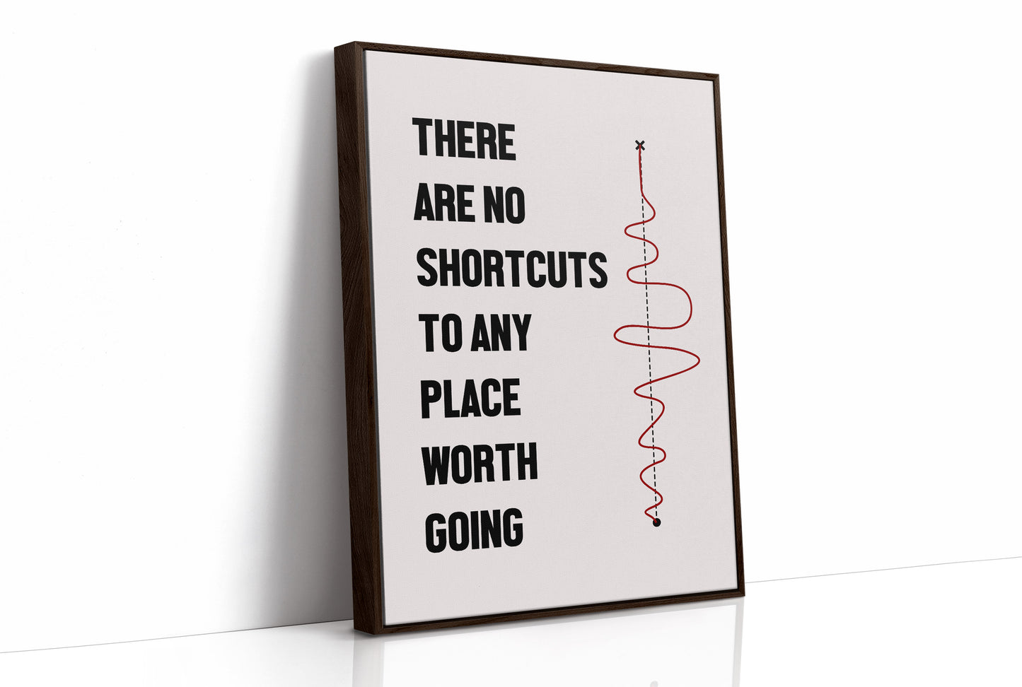 No Shortcuts Only The Long Way