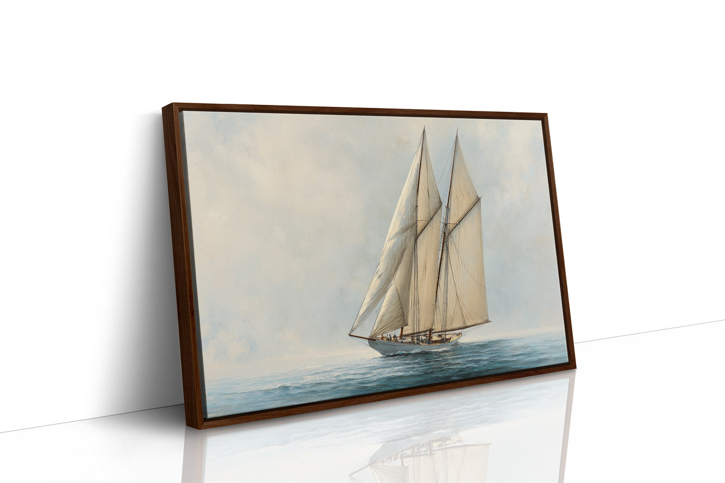 Sails Catch Morning's Quiet Promise