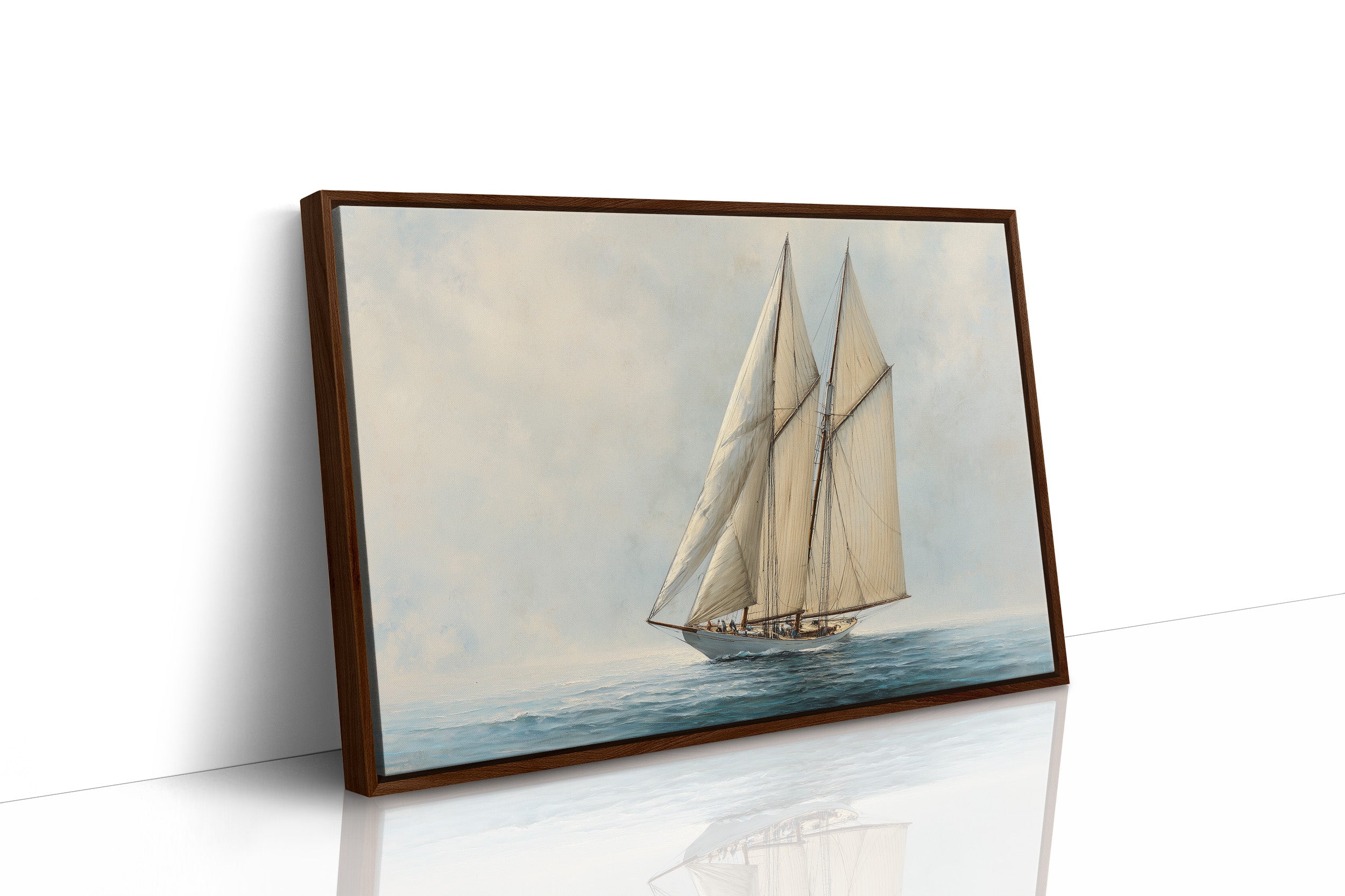 Sails Catch Morning's Quiet Promise