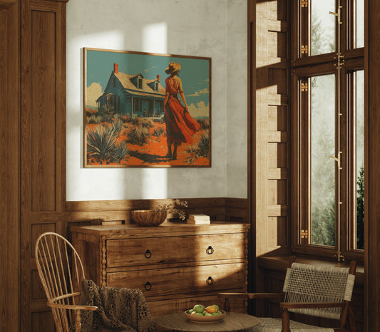 Sunset Tales From Adobe Walls