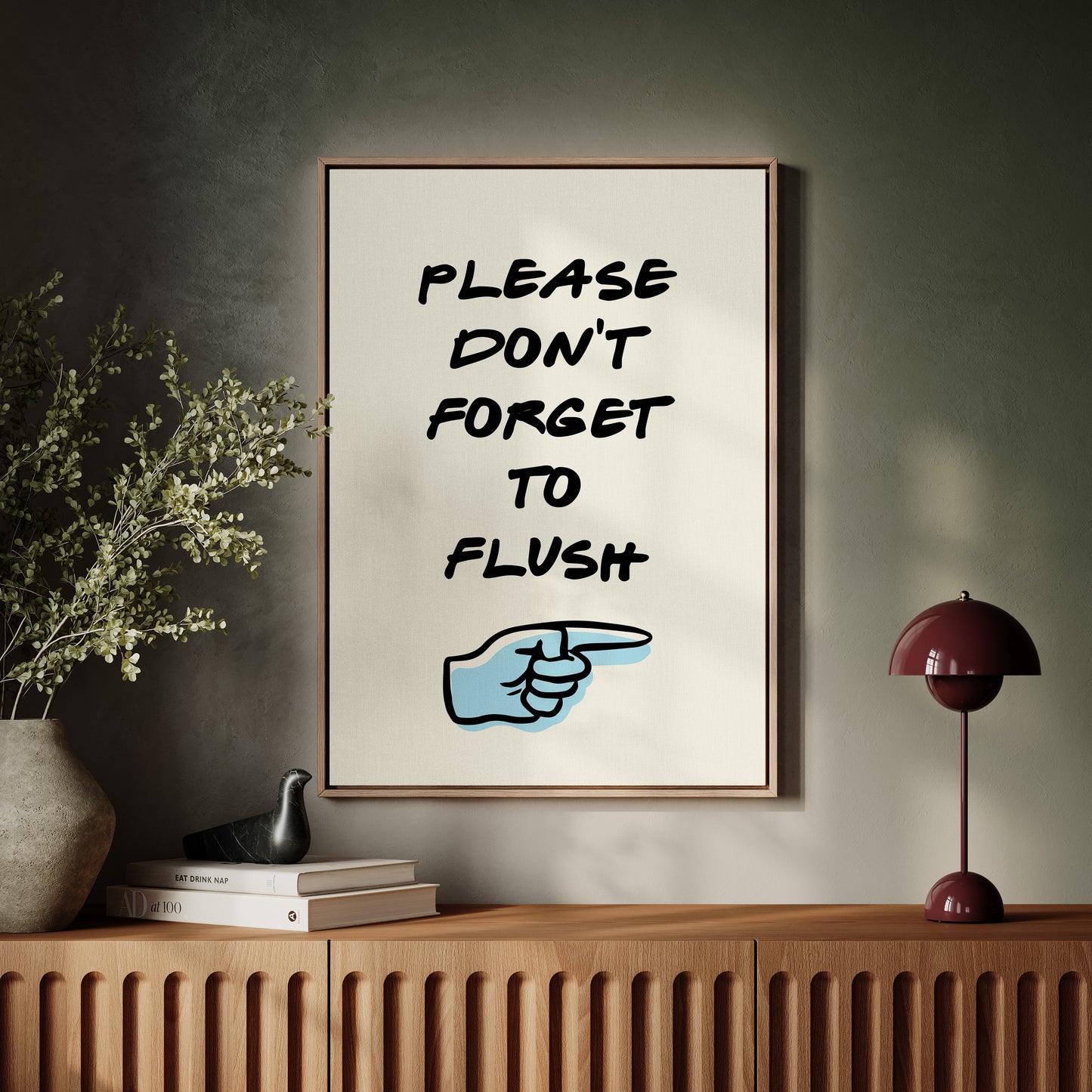Gentle Reminders Keep Bathrooms Fresh