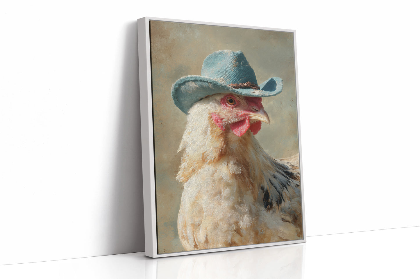 Blue Brim Barn Queen