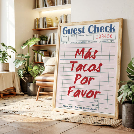 Red Letters Order Kitchen Magic