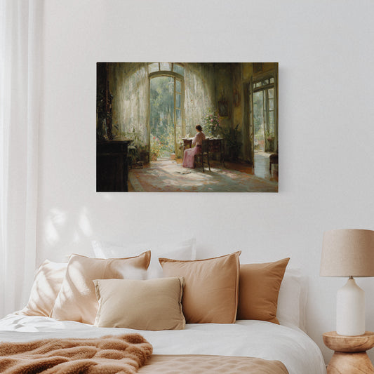 Summer Light Fills This Quiet Room