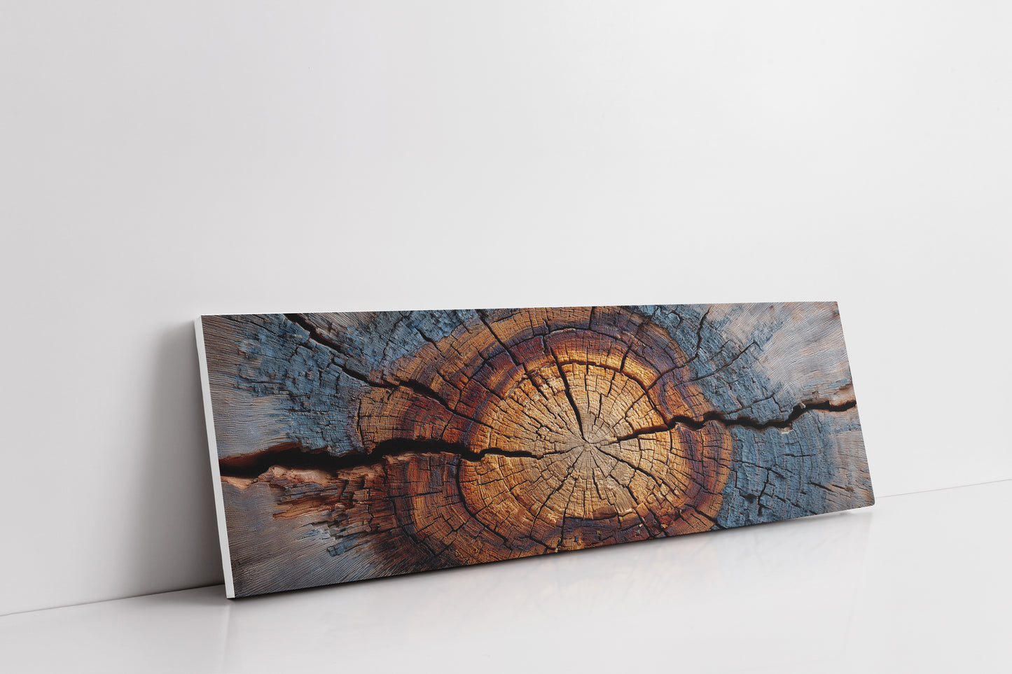 Wood Grain Tree Rings Rustic Macro Wall Art