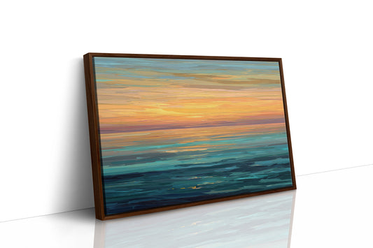 Horizon Lines Melt Into Sea