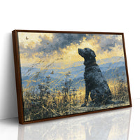 Black Labrador, Butterfly Sky