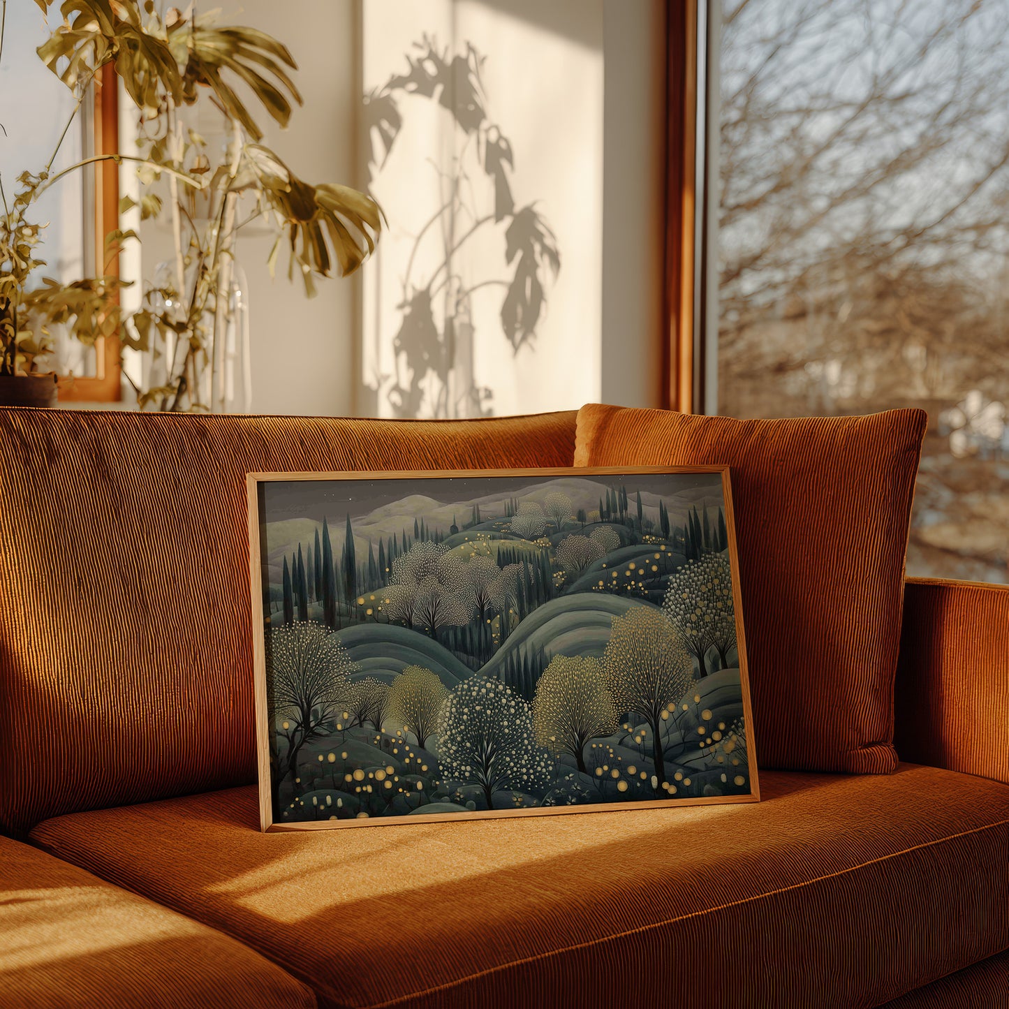 Fireflies Dance Through Tuscan Hills