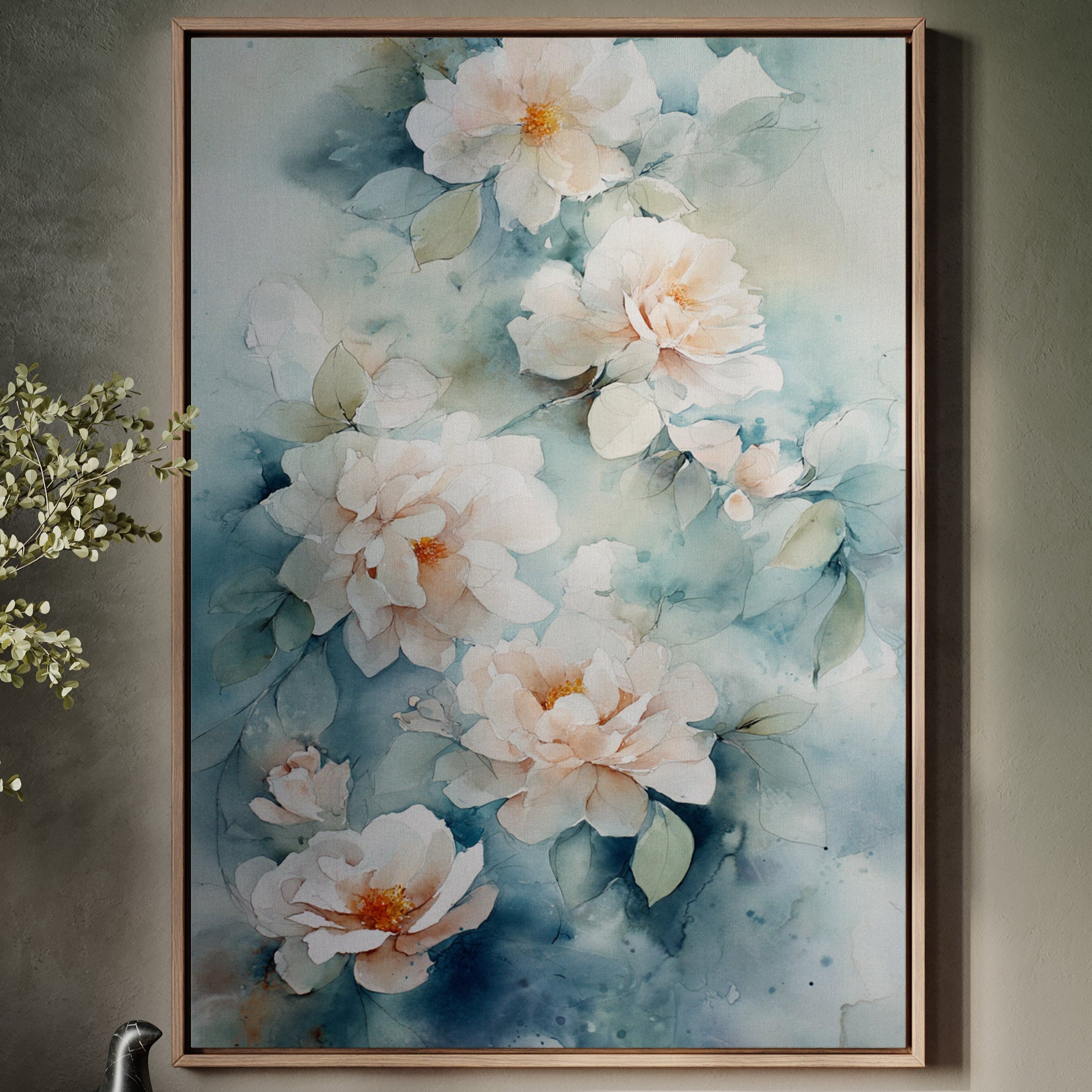 Petals Dance in Gentle Currents