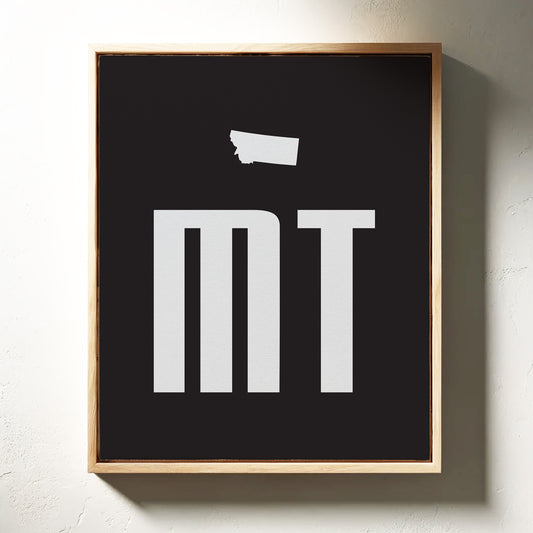 Montana Letters Stand Bold And True