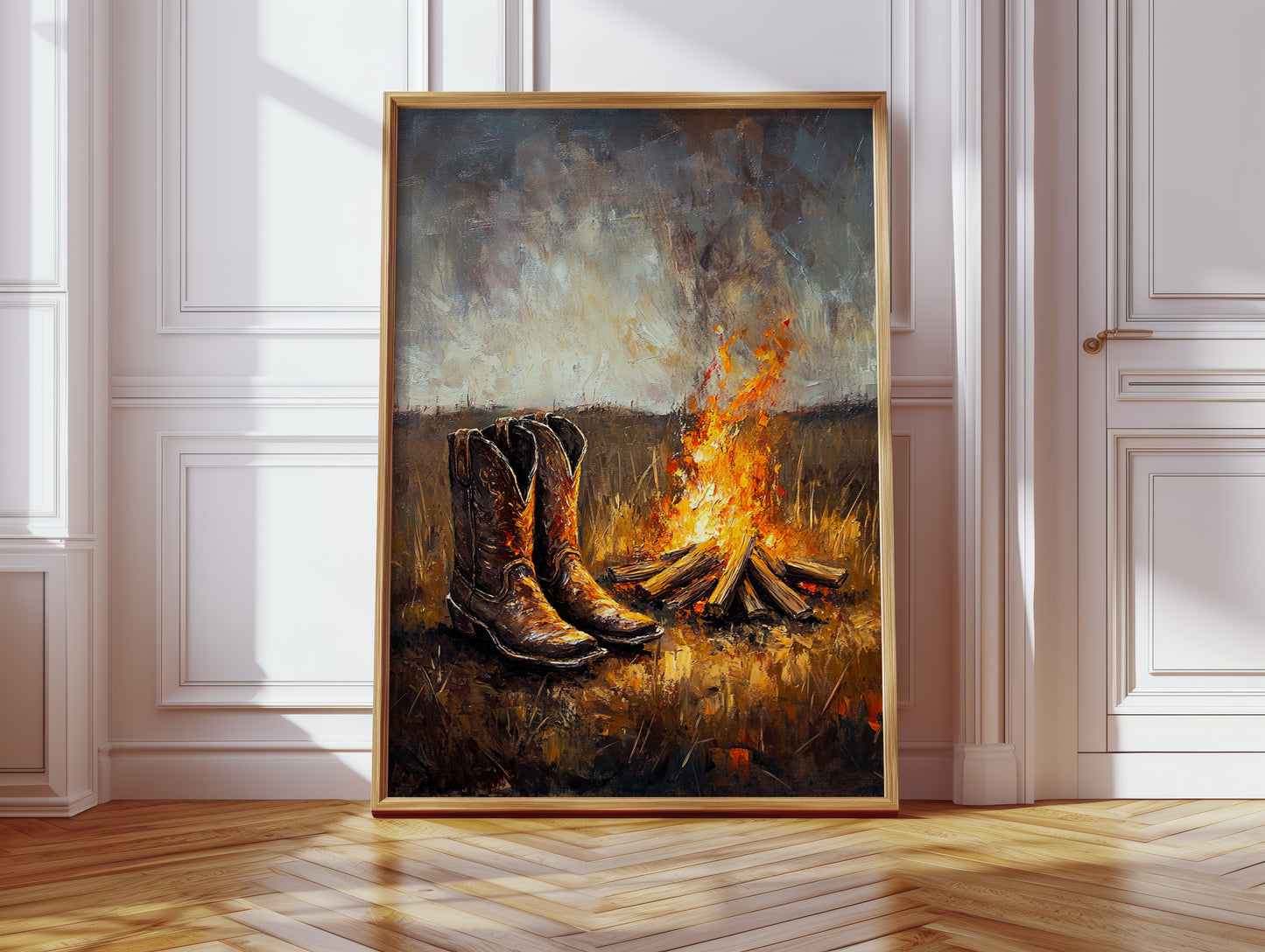 Boots by the Firelight