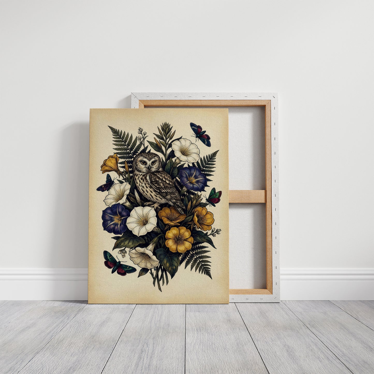 The Owl's Moonflower Bower