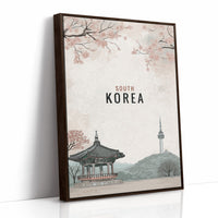 Cherry Blossoms Frame Seoul's Heritage