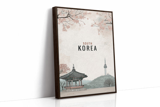 Cherry Blossoms Frame Seoul's Heritage