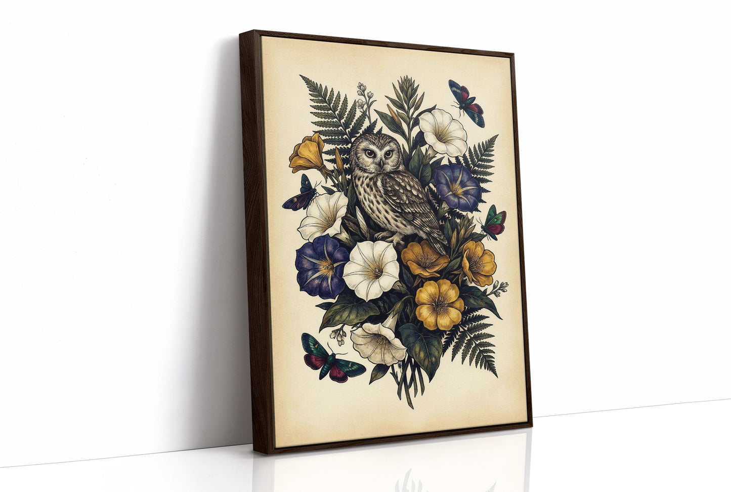 The Owl's Moonflower Bower
