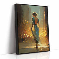 Golden Light at Her Back