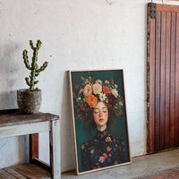 Floral Reverie in Midnight Bloom