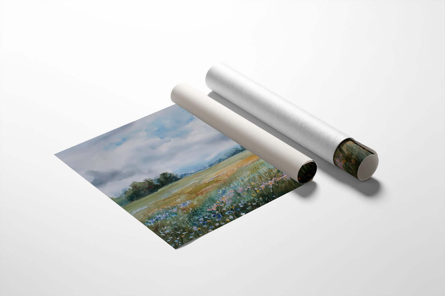 Meadow Painting Among Literary Worlds