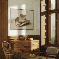 Weathered Leather Tells Ranch Tales