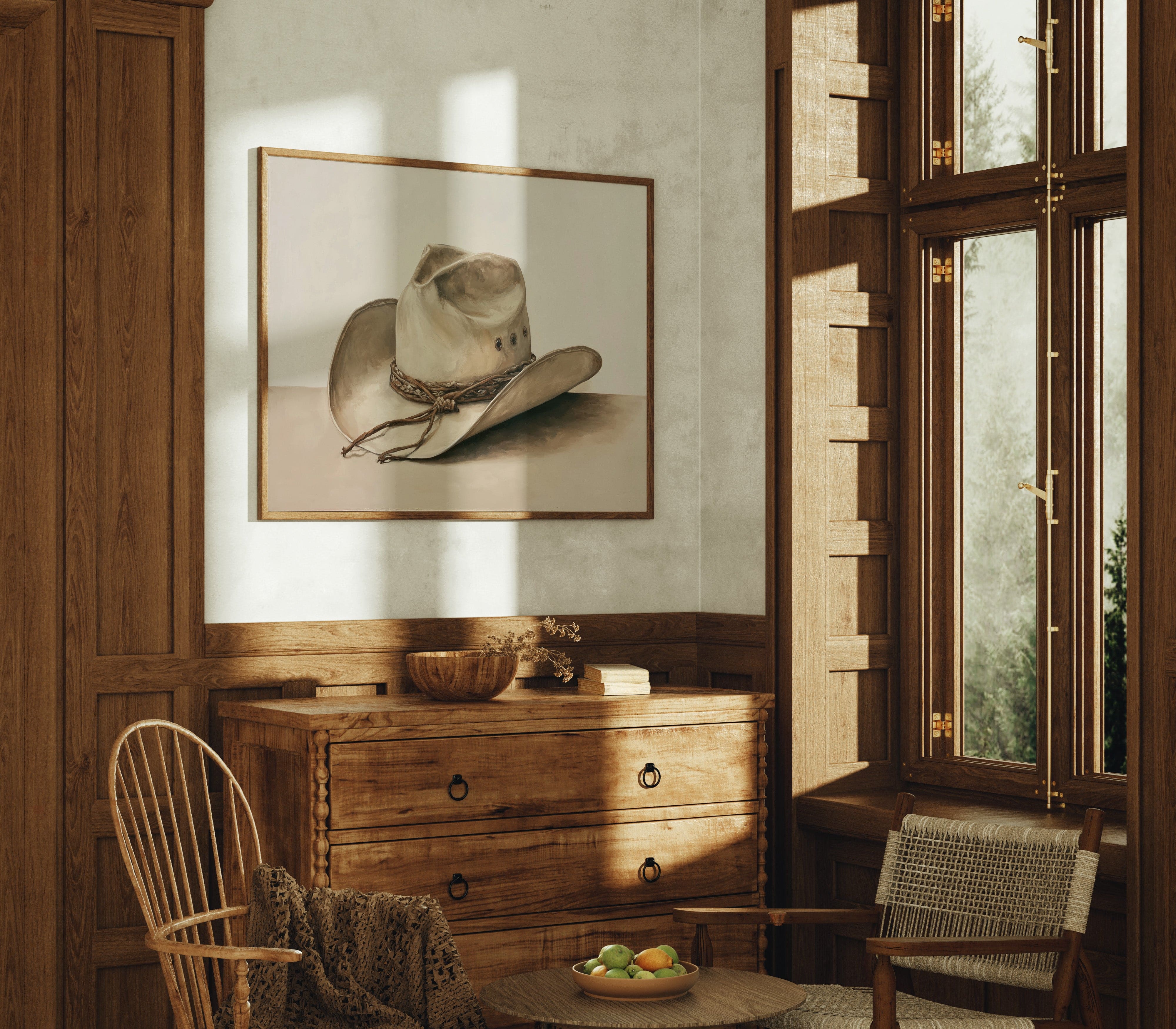 Weathered Leather Tells Ranch Tales