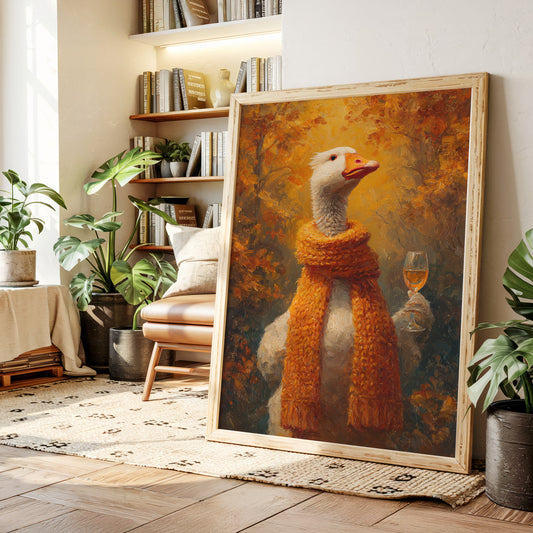Autumn Wine With Feathered Friends
