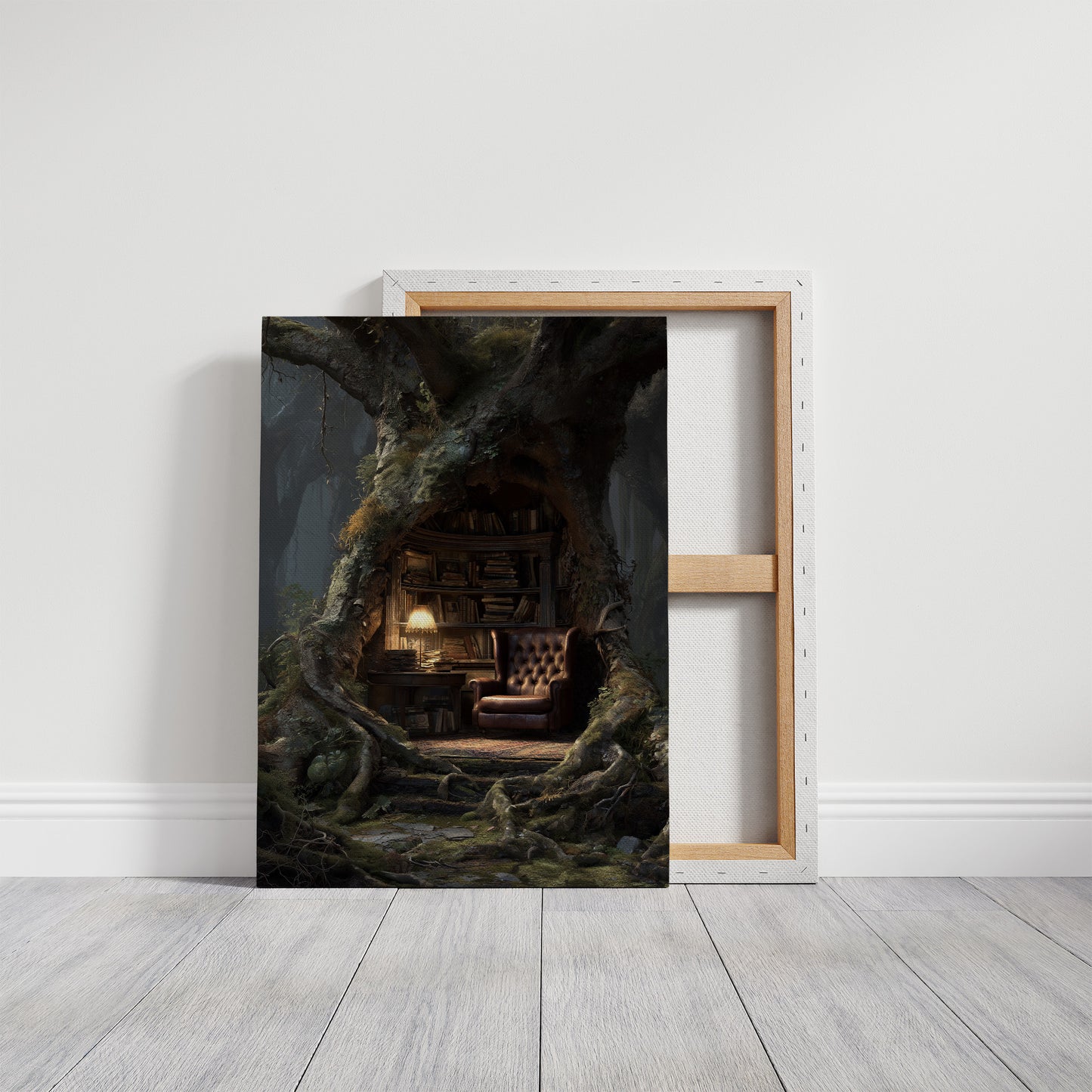 Hollow Oak Keeps Ancient Pages