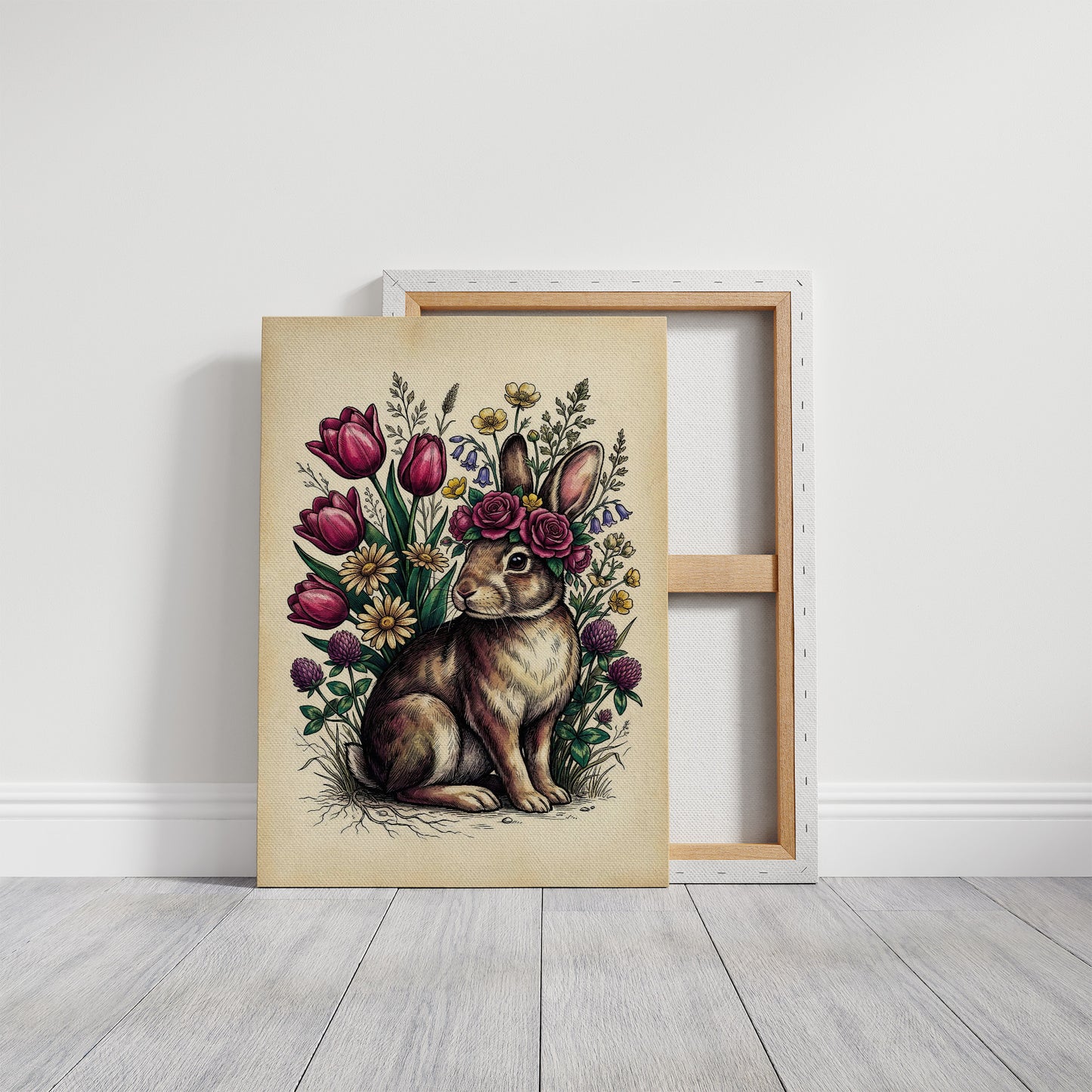 The Rabbit's Tulip Crown