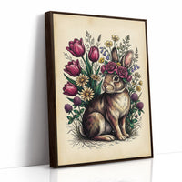 The Rabbit's Tulip Crown
