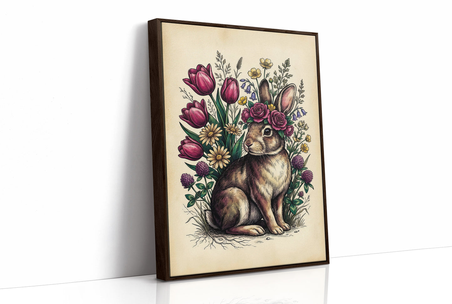 The Rabbit's Tulip Crown