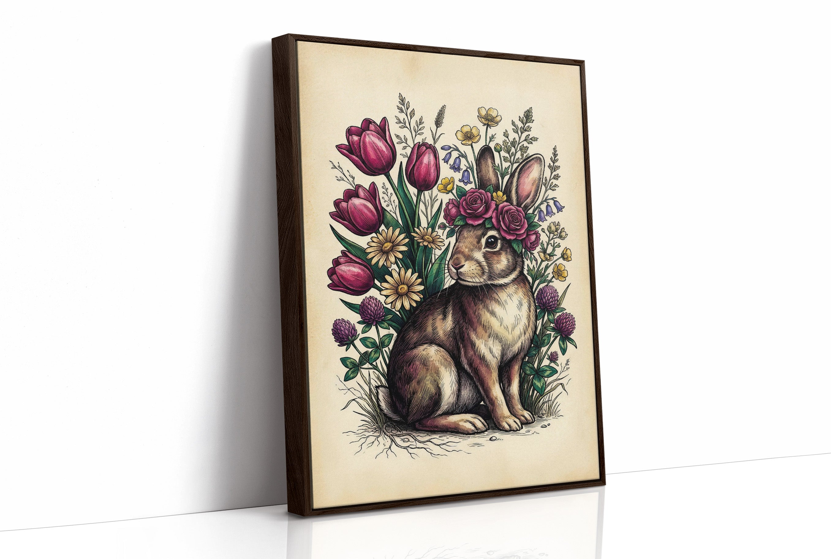 The Rabbit's Tulip Crown