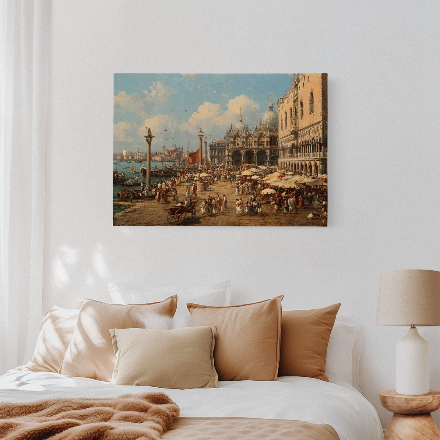 Venetian Market Dances With Time