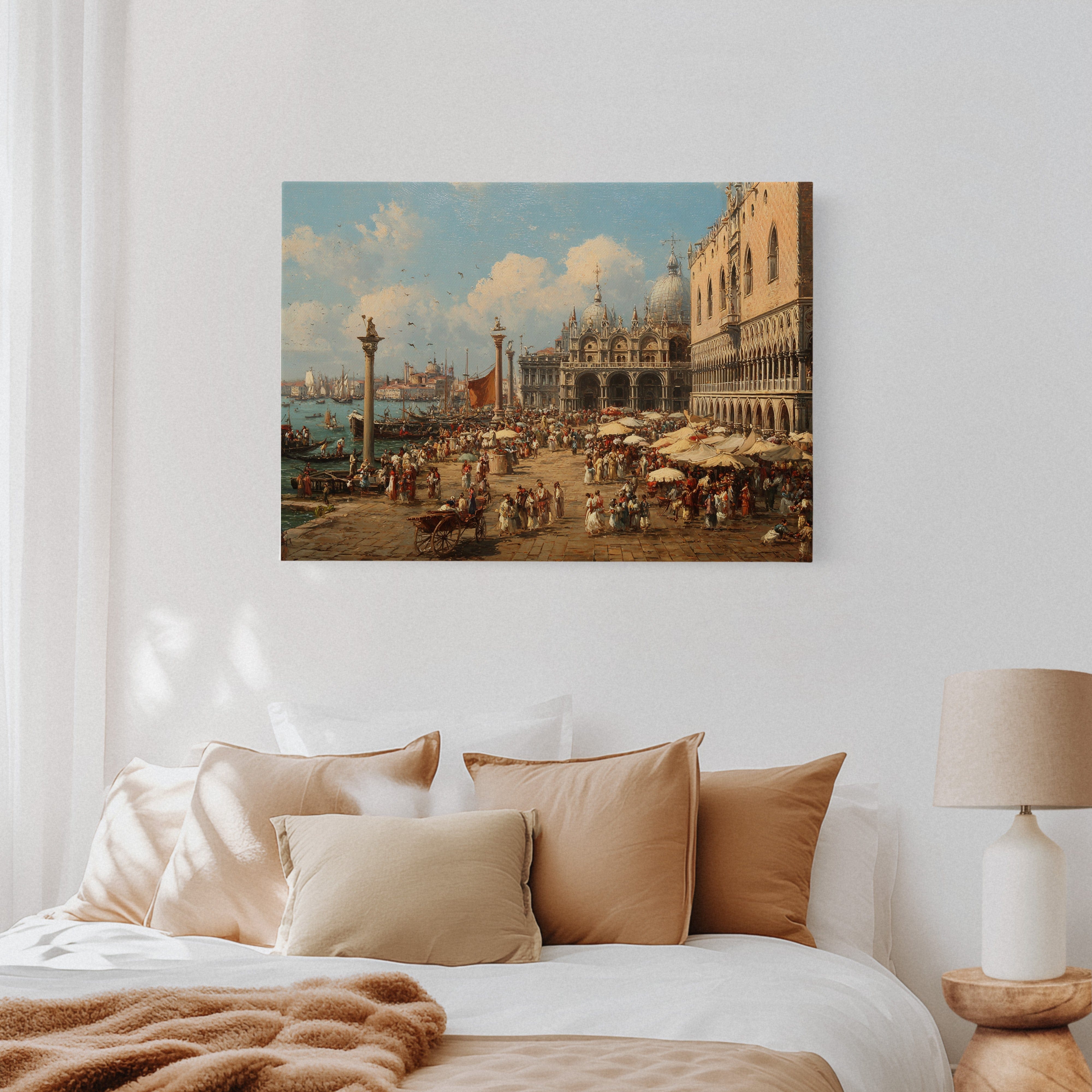 Venetian Market Dances With Time