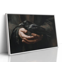 Raven's Trust In Human Hands