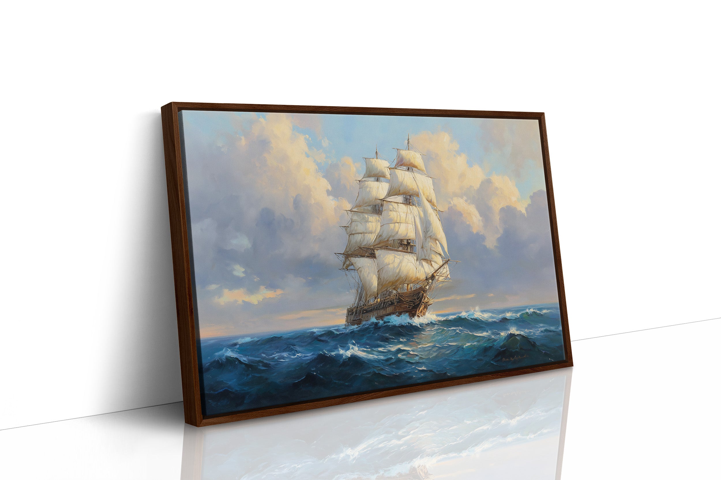 Tall Ships Chase Golden Horizons