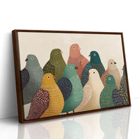 Gathered in Gentle Colors