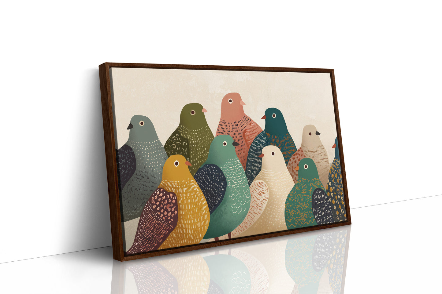 Gathered in Gentle Colors