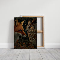 Dusk Meets Night's Golden Gaze