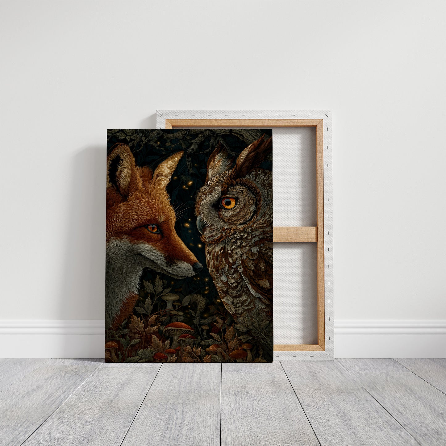 Dusk Meets Night's Golden Gaze